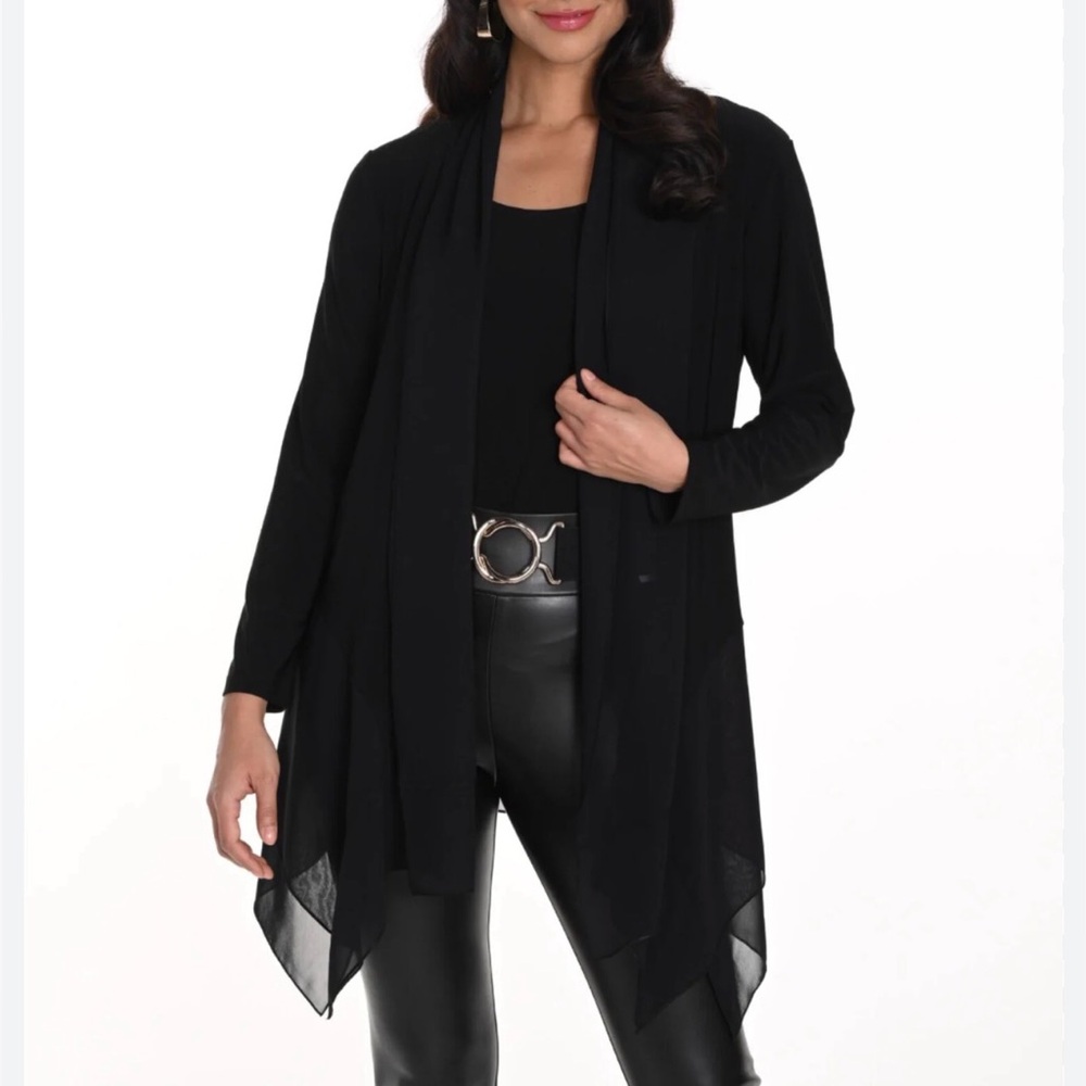 Ivy beau lace/fabric cardigan